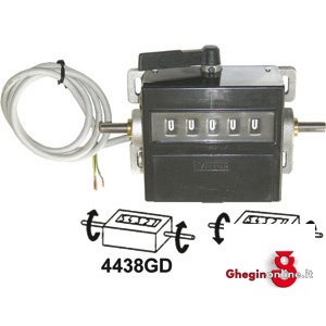 CONTAGIRI A PREDISPOSIZIONE SISTEMA ADDIZIONANTE ELETTRICO AZZERAMENTO CON LEVA 4438GS CONTAGIRI A PREDISP. revolution counters Prod. SCU