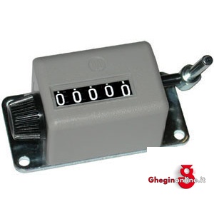 CONTACOLPI PER MACCHINA ADDIZIONA RITORNO AUTOMATICO DELLA LEVA AL PUNTO DI PARTENZA 4440G 4 CONTACOLPI x MACCHINA stroke counters Prod. SCU - Orig. IVO