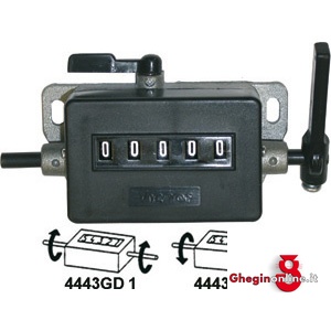 CONTACOLPI PER MACCHINA ADDIZIONA AZZERA CON LEVA SUPERIORE 4443GS 1 CONTACOLPI x MACCHINA stroke counters Prod. SCU
