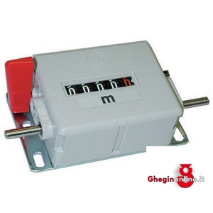 CONTAMETRI PER MACCHINE ROTAZIONE SX-AZZERAMENTO A LEVA 4444GS CONTAMETRI X MACCHINE meter-counters Prod. SCU - Orig. IVO