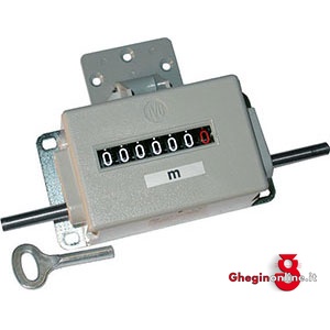 CONTAMETRI PER MACCHINE AZZERAMENTO CON CHIAVE SENZA CERNIERA 4445GS CONTAMETRI x MACCHINE meter-counters Prod. SCU - Orig. IVO