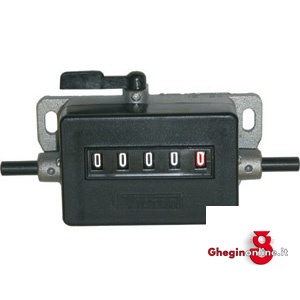 CONTAMETRI PER MACCHINA ADDIZIONA-SOTTRAE AZZERA CON LEVA 4445GB CONTAMETRI x MACCHINE meter-counters Prod. SCU