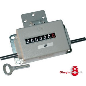 CONTAMETRI PER MACCHINE AZZERAMENTO CON LEVA CON CERNIERA 4446GS CONTAMETRI x MACCHINE meter-counters Prod. SCU - Orig. IVO