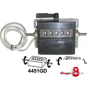 CONTAMETRI A PREDISPOSIZIONE SISTEMA ADDIZIONANTE ELETTRICO 4451GS CONTAMETRI A PREDISP. meter-counters Prod. SCU