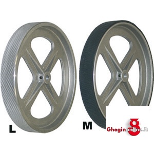 RUOTE PER CONTAMETRI FASCIA ZIGRINATA 4453L RUOTE X CONTAMETRI wheels for meter-counters Prod. SCU