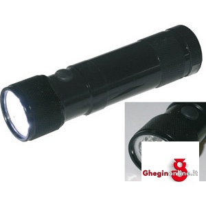 LAMPADE A LED A TORCIA A BATTERIA TIPO A LUCE FRONTALE E PUNTATORE LASER 4471GC LAMPADE A LED battery ledlights Prod. SCU