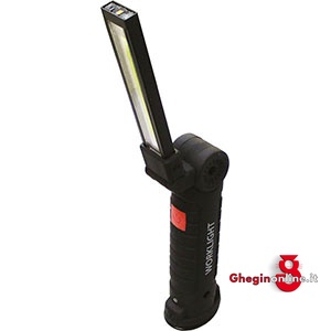 LAMPADE A LED A BATTERIA RICARICABILE TIPO TASCABILE IN METALLO 4471LE 3 LAMPADE A LED RICARIC. led rechargeable cordless lights Prod. SCU