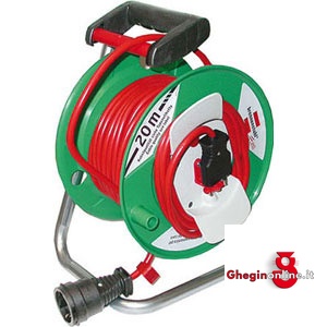 AVVOLGICAVI DI PROLUNGA IN PLASTICA INFRANGIBILE FLESSIBILE; COMPLETO DI CAVO 4473GA AVVOLGICAVI PROLUNGA cable drums Prod. SCU