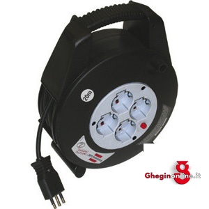 AVVOLGICAVI TIPO ECONOMICO A CASSETTA CORRENTE 230 V 4473GCA AVVOLGICAVI cable drums Prod. SCU