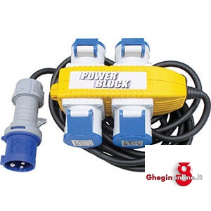 DISTRIBUTORE DI CORRENTE PORTATILE 4474GS SPINE E PRESE INDUSTR. industrial plugs and outlets Prod. SCU