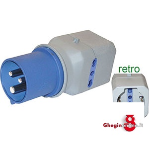 SPINE E PRESE INDUSTRIALI 4474GTS ADATTATORI industrial plugs and outlets Prod. SCU