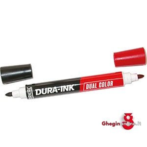 MARCATORI DUAL COLOR (NERO E ROSSO) 4476 9C MARCATORI (NERO/ROSSO) industrial markers Prod. SCU