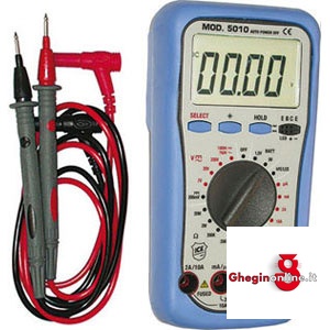MULTIMETRI TIPO ELETTRONICO DIGITALE CON COPPIA DI PUNTALI 4479GE MULTIMETRI multimeters Prod. SCU