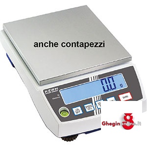 BILANCE ELETTRONICHE DIGITALI TIPO DI PRECISIONE CON PIATTO SQUADRATO 4483B 10 BILANCE ELETTR.DIG. digital electronic weights Prod. SCU