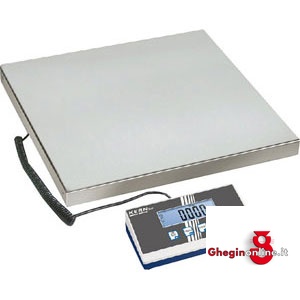 BILANCE ELETTRONICHE DIGITALI TIPO A PIATTAFORMA DIMENSIONI 300X300 MM 4483E 150 BILANCE ELETTR.DIG. digital electronic weights Prod. SCU