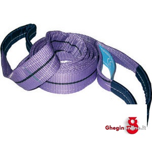 NASTRI DI SOLLEVAMENTO COLORE VIOLA 4489P 6 TIRANTI (VIOLA) tie rads Prod. SCU - Made in Italy