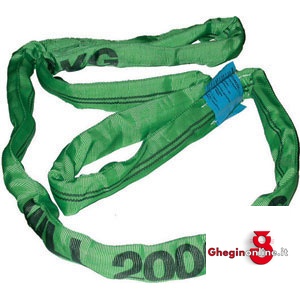 SISTEMI DI ANCORAGGIO TIPO A FORMA AD ANELLO CONTINUO; PORTATA KG 2000 4490B 6 TIRANTI (VERDE) tie rads Prod. SCU - Made in Italy