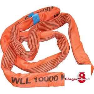 SISTEMI DI ANCORAGGIO TIPO A FORMA AD ANELLO CONTINUO; PORTATA KG 10000 4490E 10 TIRANTI (ARANCIO) tie rads Prod. SCU - Made in Italy