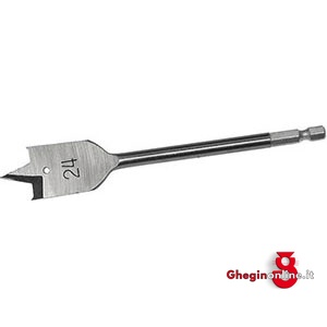 MECCHIE PER TRAPANI ELETTRICI ATTACCO ESAGONALE 1/4 DIN 3126 4509G 38 MECCHIExTRAPANI ELETT. sharpened centre bits Prod. SCU