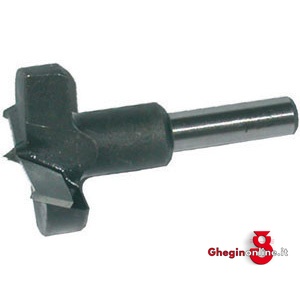 MECCHIE CON TAGLIENTI IN HARTMETALL TIPO CORTO, PER LAVORI PESANTI, ATTACCO CILINDRICO 8X25 MM 4516GP 35 MECCHIE TAG.HARTMETALL carbide-tipped milling cutters Prod. SCU
