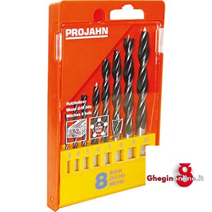 ASSORTIMENTI DI 8 PUNTE PER LEGNI 4526GF ASS. PUNTE PER LEGNI machine drills sets Prod. SCU