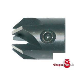FRESE PER LEGNO A MANICOTTO IN ACCIAIO SPECIALE AL WOLFRAMIO; A PIÙ TAGLIENTI; INCLINAZIONI 90° 4533G 10 FRESExLEGNO A MANICOT. drills Prod. SCU