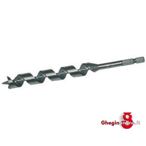 PUNTE PER FORI PROFONDI NEL LEGNO TIPO MULTIUSI, PER TRAPANI PORTATILI E FISSI, CON ATTACCO ESAGONALE, TIPO CORTO 4557G 30 PUNTE x LEGNO auger bits Orig. Marvel