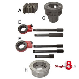 FILIERE PER TUBI 45G 1 FILIERE x TUBI ratchet threaders Prod. SCU - immagine 3