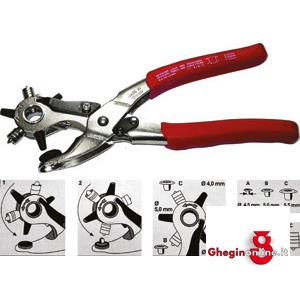 PINZE COMBINATE PER OCCHIELLI 460G PINZE PER OCCHIELLI punches pliers for eyelet Prod. SCU