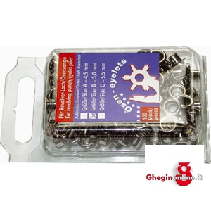 PINZE COMBINATE PER OCCHIELLI 460G PINZE PER OCCHIELLI punches pliers for eyelet Prod. SCU - immagine 2