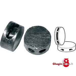 SIGILLI DI PIOMBO PER PINZE ART. 481 - 483 G - 484 G 485 16 SIGILLI DI PIOMBO seals Prod. SCU