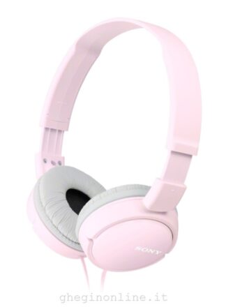 Cuffie filo Cuffie filo Sony MDRZX110P AE SERIE ZX Pieghevole Rosa (ord.min.1.00 unità)