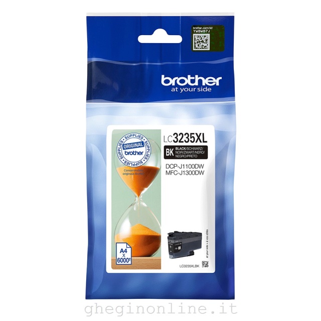 Cartuccia stampante Cartuccia stampante Brother LC3235XLBK (ord.min.1.00 unità)