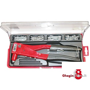 ASSORTIMENTO 75 RIVETTI IN ALLUMINIO 498A PINZE RIVETTATRICI hand-riveters Prod. SCU