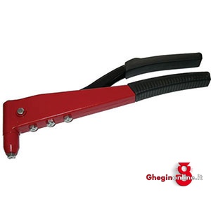 PINZE RIVETTATRICI PER RIVETTI IN ALLUMINIO,RAME,ACCIAIO,INOX FINO Ø MM 4,8 499P PINZE RIVETTATRICI hand-riveters Prod. SCU
