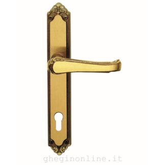 Maniglie porta Maniglie porta coppia su placca py85 Ghidini 44394088506 LADY Ottone f (ord.min.1.00 unità)