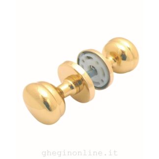 Pomolo porta Pomolo porta Ghidini 55744771001 MILENA girevole Q8 Ottone lucido (ord.min.1.00 unità)