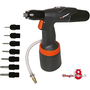 RIVETTATRICI OLEO-PNEUMATICHE PER INSERTI FILETTATI 514L RIVETTATRICI OLEOPNEU. hydropneumatic-riveters for threaded rivets Prod. SCU
