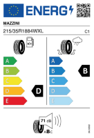 Pneumatici Auto Estivi MAZZINI ECO607 215/35 R18 84 W XL - immagine 2