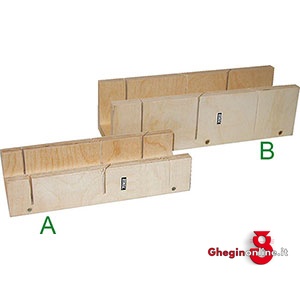 CASSETTE PER CORNICI LUNGHEZZA MM 240 5227GA CASSETTE X CORNICI mitre boxes Prod. SCU