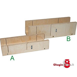 CASSETTE PER CORNICI LUNGHEZZA MM 300 5227GB CASSETTE X CORNICI mitre boxes Prod. SCU