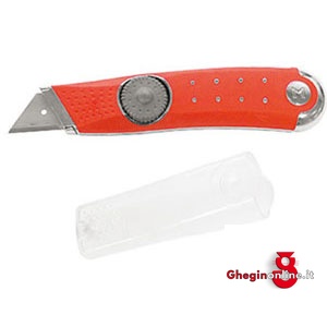 COLTELLI UNIVERSALI A LAME TRAPEZOIDALI TIPO PROFESSIONALE COMPATTO 5232GRE COLTELLI UNIVERSALI universal knives Prod. SCU