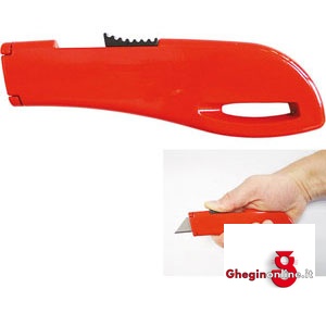 COLTELLI UNIVERSALI DI SICUREZZA CON SISTEMA ANTINFORTUNISTICO 5233AA COLT.UNIV.DI SICUREZZA safety universal knives Prod. SCU