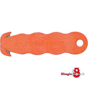 COLTELLI UNIVERSALI DI MASSIMA SICUREZZA CON LAMA FISSA LUNGH. TOTALE MM 120 5233DA COLTELLI MAX.SICUREZZA max. safety knives Prod. SCU
