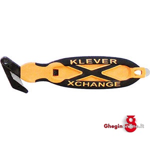 COLTELLI UNIVERSALI DI MASSIMA SICUREZZA CON LAMA INTERCAMBIABILE LUNGH. TOTALE MM 175 5233EG COLTELLI MAX.SICUREZZA max. safety knives Prod. SCU