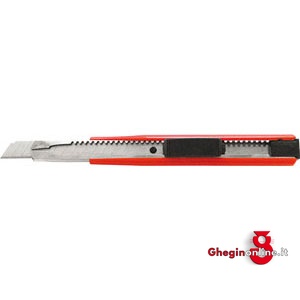 COLTELLI UNIVERSALI CON LAME A SETTORI CON AVANZAMENTO/RIENTRO A PULSANTE TIPO ECONOMICO 5233ES COLTELLI UNIVERS. universal knives Prod. SCU