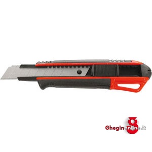 COLTELLI UNIVERSALI CON LAME A SETTORI CON AVANZAMENTO/RIENTRO A PULSANTE 5233GF COLTELLI UNIVERS. T.P. universal knives Prod. SCU
