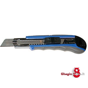 COLTELLI UNIVERSALI CON LAME A SETTORI CON AVANZAMENTO/RIENTRO A PULSANTE TIPO PROFESSIONALE 5233GL COLTELLI UNIVERS. T.P. universal knives Prod. SCU