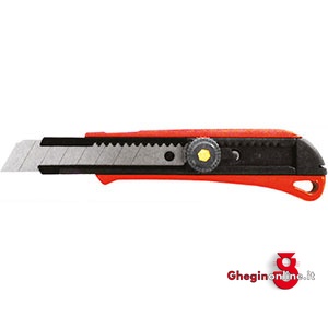 COLTELLI UNIVERSALI CON LAME A SETTORI CON MOVIMENTO/BLOCCO A VITE 5233GM 18 COLTELLI UNIVERSALI universal knives Prod. SCU