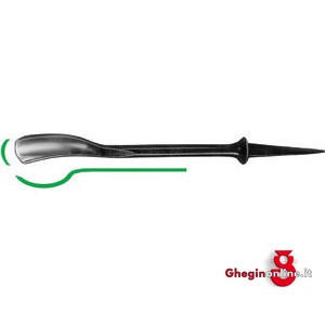 SGORBIE PER INTAGLIO IN ACCIAIO FINISSIMO 5234G 30 16 SGORBIE x INTAGLIO sculptor's gouges Prod. SCU